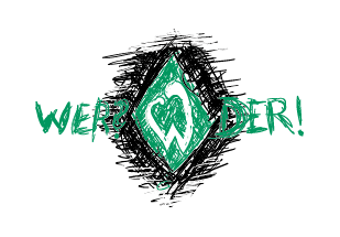 Werder-Logo mit Raute