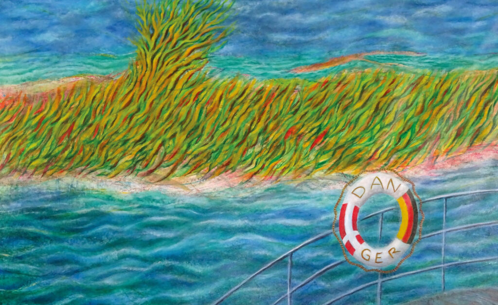 Halb Insel Halb Danger | Pen insula Pencil danger | Península en peligro